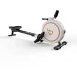 Aafinity Fitness - Roeimachine - Roeitrainer - Workout - Roeimachine makkelijk op te bergen - Fitness machine - Wit - maximaal 130 kg