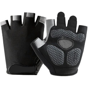 Allecto Plus - Fitnesshandschoenen voor dames en heren | Antislip siliconen | Ademend | Krachttraining Bodybuilding - 1 paar