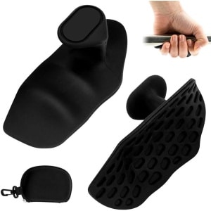 Allecto Plus - Gym-handgrepen voor gewichtheffen en fitness - Antislip grippads voor pull-ups - Flexibele rubberen griphulpen voor krachtsport - Liftassistentie voor krachttraining - Ideaal voor fitness, bodybuilding en crosstraining.
