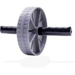Alpha Gear - Ab Wheel - Ab roller - Buikspiertrainers - Buikspieren - Ab trainer - Buiktrainer - Fitness - Krachttraining - Inclusief oefeningenlijst - Grijs