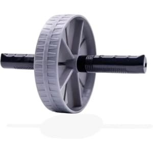 Alpha Gear - Ab Wheel - Ab roller - Buikspiertrainers - Buikspieren - Ab trainer - Buiktrainer - Fitness - Krachttraining - Inclusief oefeningenlijst - Grijs