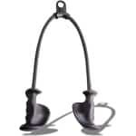 Alpha Gear - Tricep Touw - Pull Down Rope - Krachttraining - Biceps - Fitness - Zwart - 91cm