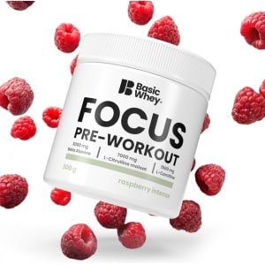 Basic Whey Focus Pre-Workout Pre-workout - Raspberry - 300 gr
