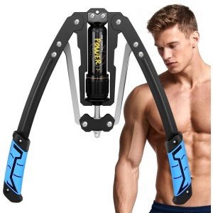 Bibeenah borsttrainer - Fitnessapparaat - 10-200 kg instelbaar - Krachttraining voor borst, schouders en armen - Duurzaam en stabiel ontwerp voor thuisgebruik