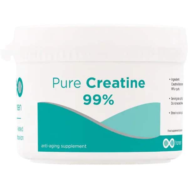Creatine Monohydrate - Geen toevoegingen - Onafhankelijk getest - 120 gram pure poeder (+99%) incl. maatlepel