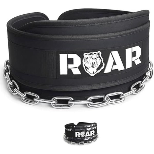 Dip Belt voor Gewichtheffen, Pullups, Powerlifting en CrossFit - Comfortabele Neopreen Taille Ondersteuning