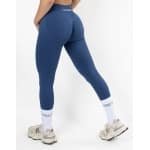 Divinity Seamless Legging | CAPO FINALE - Legging | M | Kleur Metallic Blue | Sportkleding | Activewear | Gymkleding | Fitnesskleding | Sportoutfit | Fitness | Hardlopen | Crossfit | Yoga | Pilates | Krachttraining