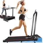 Draagbare Elektrische Loopband met Helling, Bluetooth Audio en LED-display voor Thuisgebruik