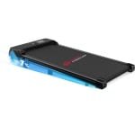 Draagbare loopband met 7% helling - Elektrische loopband - Wandelpad 1-8 km/u - 2.5HP - Met afstandsbediening en LCD-scherm - Zwart