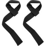 Drie paren Antislip gewichthefriemen voor fitness - Lifting Straps voor Gewichtheffen - Polsbanden voor Krachttraining in de Sportschool voor Mannen - Gripriemen voor fitness deadlifts ( zwart )
