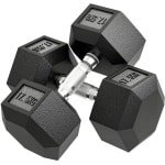 Dumbbells 35 kg - Halter - Set van 2 - Hexagonaal Design - Antislip Grip - Gewichten Set - Halterset - Dumbbell Set - Krachttraining - Fitness - Gym - Geschikt voor Thuis en Sportschool