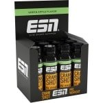 ESN Crank Shot - 12 x 95 ml - Green Apple - Pre-Workout Shot met L-Citrulline, Arginine en Cafeïne - Directe energie en focus voor training