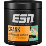 ESN Crank - Sour Power - 380 g - Pre-Workout Booster met Citrulline voor een Optimale Trainingsbeleving - 100% Vegan - Gemaakt van Zuiver Plantaardige Grondstoffen - Made in Germany