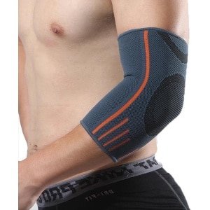 *** Elleboog Ondersteuning elbow sleeve - elleboogband - elleboog bescherming - crossfit - fitness - maat M - van Heble® ***