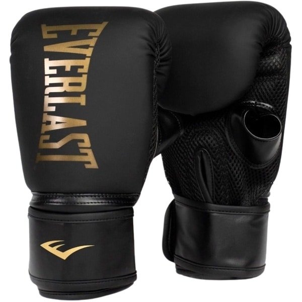 Everlast Cardio Elite Bag Gloves, Black/gold S/M