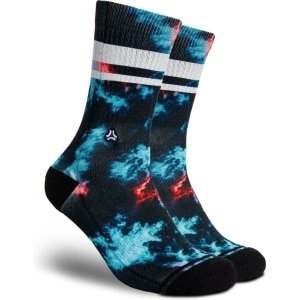 FLINCK Sportsokken - Dark Matter Blue - Maat 42-44 - Unisex - Heren Sokken - Dames Sokken - Naadloze sokken - Crossfit Sokken - Hardloop Sokken - Fitness Sokken - Fietssokken