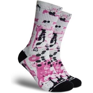 FLINCK Sportsokken - Pink Glow - Maat 42-44 - Unisex - Heren Sokken - Dames Sokken - Naadloze sokken - Crossfit Sokken - Hardloop Sokken - Fitness Sokken - Fietssokken