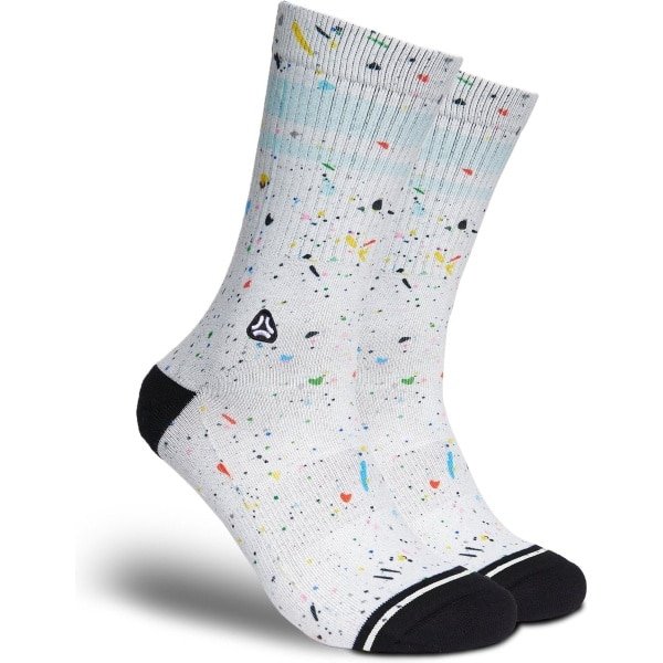 FLINCK Sportsokken - Spots - Maat 42-44 - Unisex - Heren Sokken - Dames Sokken - Naadloze sokken - Crossfit Sokken - Hardloop Sokken - Fitness Sokken - Fietssokken