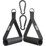 Fitness Grepen met Extra Karabijnhaken voor Krachttraining - Antislip en Zweetbestendig