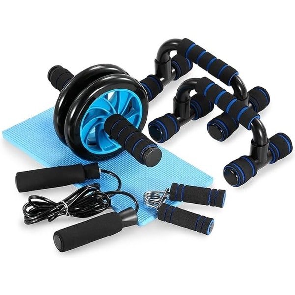 Fitness kabelsysteem - Thuis sporten met diverse handgrepen- katrol - triceps touw - krachttraining - lat pulley - krachtstation