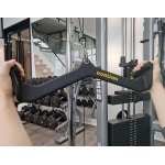 Fitnessband machine handgrepen V-front pull-down Roeigreep kabeltrekking met rubberen handgrepen voor biceps en triceps training bodybuilding krachttraining gymsport
