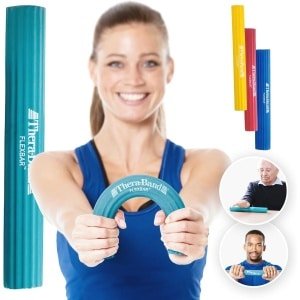 Flexibele oefenstaaf voor krachttraining en revalidatie