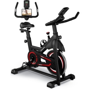 Flowsense Hometrainer Velair One - Fitness Fiets - Home Trainer met Magnetische Weerstand - Hometrainers Spinningfiets - 3KG Vliegwiel - Incl. Tablethouder