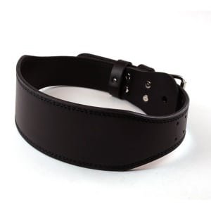 Gewichthefriem - Speciale Squat Ondersteuningsriem - Deadlift Powerlifting Riem - Leer - 10 cm Gevoerde Lendensteun - 10 Verstelbare Gaten - Voor Gewichtheffen, Bodybuilding, Deadlifts, Squats, Krachttraining - Unisex