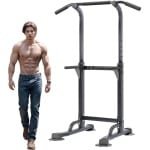 Goodivery ® Multifunctionele Vrijstaande Fitness Toren Met Verstelbare Hoogte Voor Krachttraining En Pull-Ups