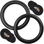 Green Glow - Gymnastiekringen voor Krachttraining en Pull Ups - Set van 2 stuks met Olympische Ring voor Fitness Training