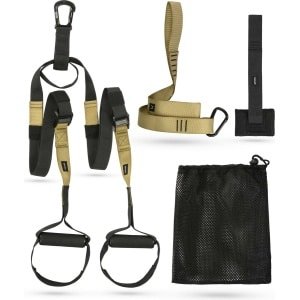 Gymtek® Suspension Trainer Set - Weerstandsbandenset, Fitnessbanden, Weerstandsbanden, Resistance Band - voor Fitness, Krachttraining, Fysiotherapie, Calisthenics, Crossfit