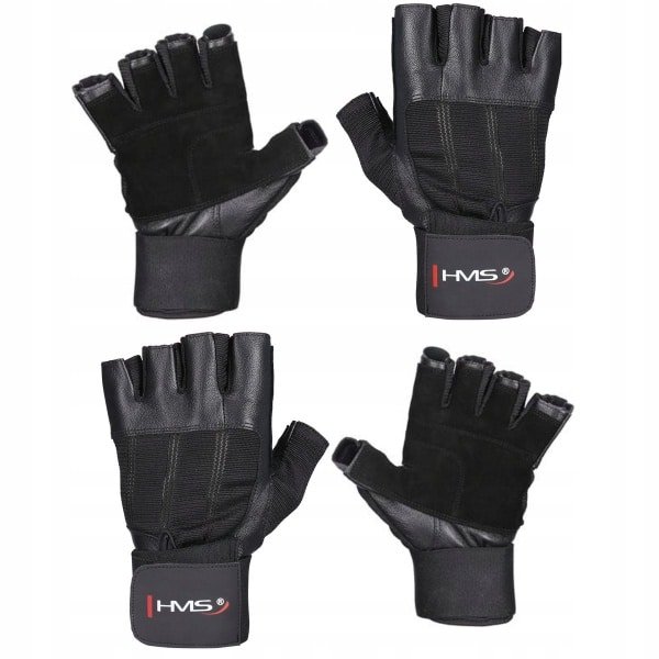 HMS Fitness & Krachttraining Handschoenschoenen Leer - Maat S