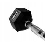 HMS HEX PRO Hantel 10kg - Gecoat Staal, Ideaal voor Krachttraining