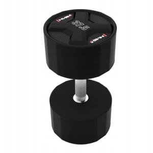 HMS HPC Dumbbell 37,5 kg - Staal & Polyurethaan voor krachttraining