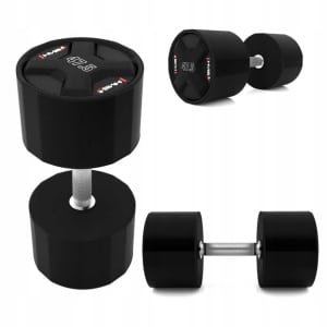 HMS HPC Dumbbell 47.5 kg - Duurzaam Polyurethaan voor Krachttraining