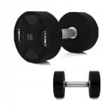 HMS HPC Handvat - 10 kg - Gekartelde Polyurethaan - Krachttraining