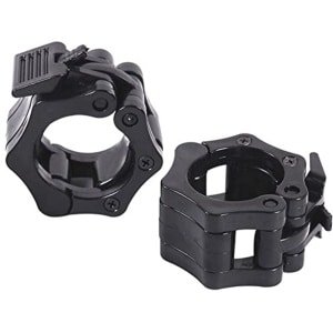 Halter Clips voor Krachttraining - 50 mm Olympische Klemmen voor Gewichtheffen en Fitness