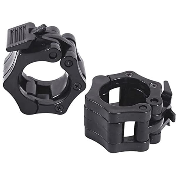 Halter Clips voor Krachttraining - 50 mm Olympische Klemmen voor Gewichtheffen en Fitness