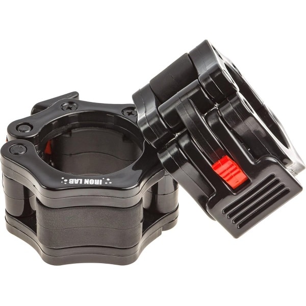 Halterklemmen Set van 50mm - Set van 2 Zwarte Klemmen voor Crossfit en Olympische Training