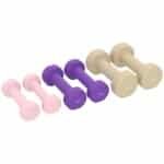 Halterset - 6-delige Set Halters met Koffer - Gewichten - Dumbells set van 6 Halters - Gewichten Fitness - 2 x 0,5 kg, 2 x 1 kg, 2 x 1,5 kg - Halter set voor Krachttraining, Workout, Gym