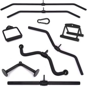 Handgreep voor één hand voor kabeltraining - Robuuste fitnessaccessoire voor krachttraining en bodybuilding