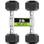 Hex Kettlebell voor Krachttraining en Fitness - 2.3kg