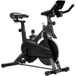 Hometrainer - Fitnessfiets - Trainingsfiets - Cardiofiets - Magnetische Weerstand - Verstelbaar Zadel - LCD-Display - Zilverachtig Zwart