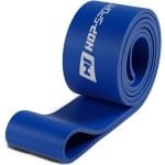 Hop-Sport Blauwe Latex Fitnessband - Weerstandsband met Weerstand van 28 tot 80 kg - Duurzame Trainingsband voor Krachttraining, Spieropbouw, Crossfit, Calisthenics en Revalidatie