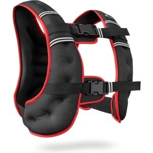 Hop-Sport Gewichtsvest 5 kg Neopreen Verzwaarde Vest met Zandvulling Verstelbaar Fitness Gewichtsvest voor Krachttraining Hardlopen Crossfit Calisthenics en Cardio