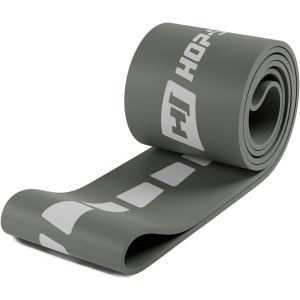 Hop-Sport Grijze Latex Fitnessband - Weerstandsband met Extra Hoge Weerstand van 55 tot 137 kg - Duurzame Trainingsband voor Krachttraining, Spieropbouw, Crossfit, Calisthenics en Fysiotherapie