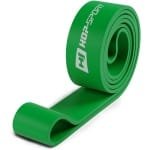 Hop-Sport Groene Latex Fitnessband - Weerstandsband met Variabele Weerstand van 7 tot 137 kg - Gymnastiekband voor Spieropbouw, Krachttraining, Crossfit, Calisthenics en Revalidatie Thuis