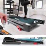 Hop-Sport HS-1500LB Vista - Elektrische Loopband - 12 Programma's - Hellingshoek 3 Levels - Met Massageapparaat - Bluetooth, compatibel met Kinomap & FitShow