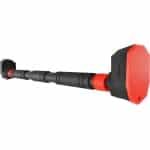 Hop-Sport HS-M070DP Optrekstang - Verstelbare Deurstang van 71 tot 100 cm - Schroefloze Installatie - Antislip Grip en Schuimrubberen Handgrepen - Pull-Up Bar voor Fitness, Krachttraining tot 200 kg