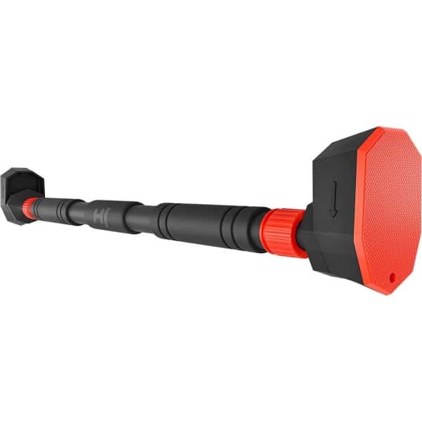 Hop-Sport HS-M070DP Optrekstang - Verstelbare Deurstang van 71 tot 100 cm - Schroefloze Installatie - Antislip Grip en Schuimrubberen Handgrepen - Pull-Up Bar voor Fitness, Krachttraining tot 200 kg